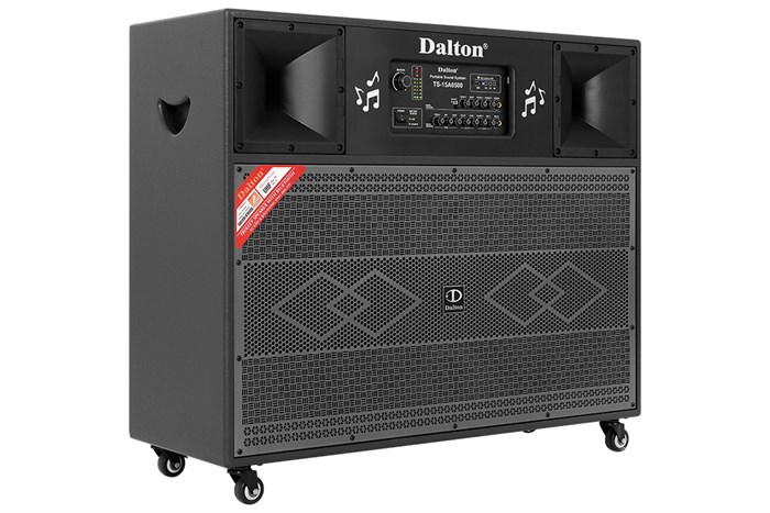 Loa kéo điện Dalton TS-15A6000 Bass đôi 40cm 2200W